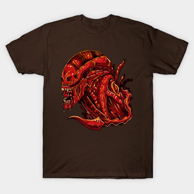 XenoPhobia fury T-Shirt by paintchips